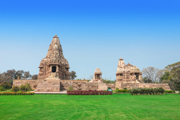 Fototapeta na wymiar Khajuraho Temple