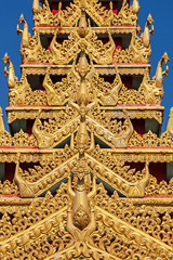 Obraz premium Global Vipassana Pagoda details