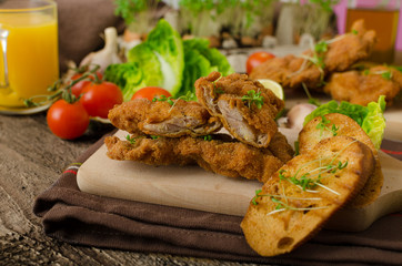 Mini cutlets - schnitzels
