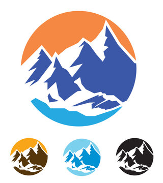 symbol of mountains