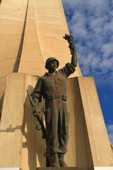 Fototapete Rund Mémorial du Martyr à Alger, Algérie © Picturereflex