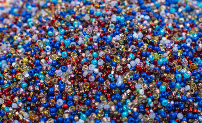colorful beads