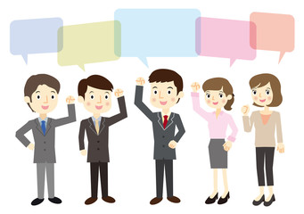 Fototapeta premium ビジネスチーム