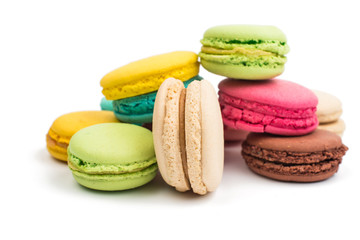 Colorful and tasty French Macarons