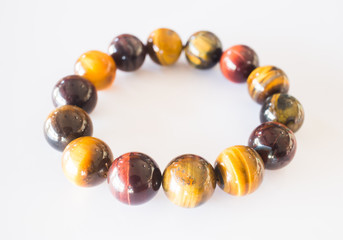 Handmade stone bead created bracelet