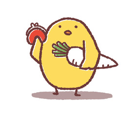 お買い物ヒヨコ