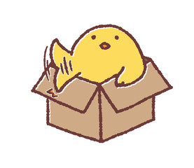 呼ぶヒヨコ © TAMAGO POTATO
