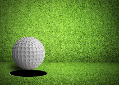 Green golf Hole