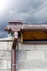Gutter and downspout