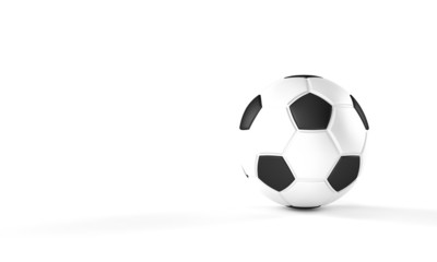 Naklejka premium サッカーボールのイラスト
