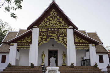 Fototapeta premium Places of worship and temple art of Thailand.