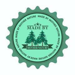 made by mother nature stamp