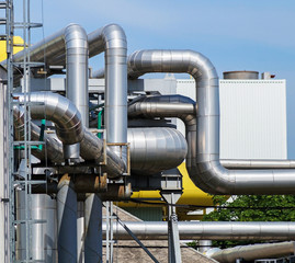 Pipeline of the power station