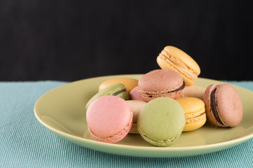 Colorful macaroons