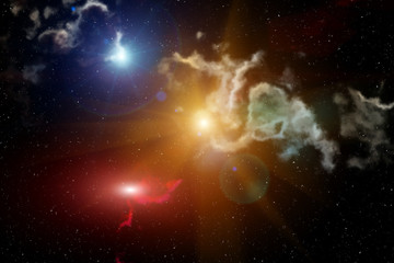 Fototapeta premium Galaxy System