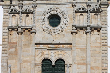 Outeiro, Portugal - Holly Christ minor basilica main facade