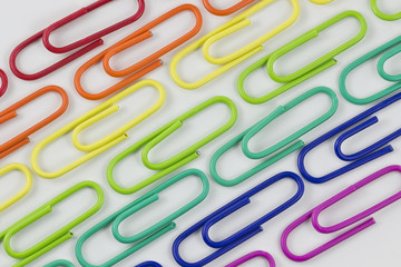 Rainbow clips