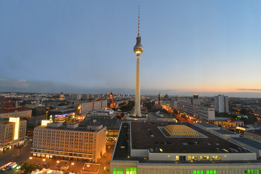 Fernsehturm, Alex, Berlin, Alexanderplatz, Rotes Rathaus