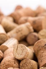 Many wine corks