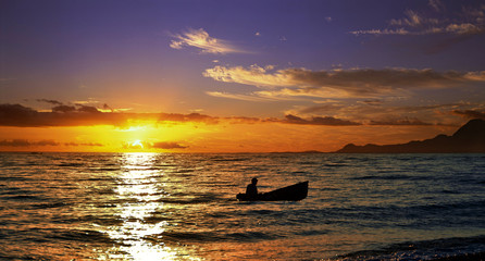 boat silhouette