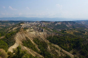 Fototapeta na wymiar Camgna - Paesaggio montuoso