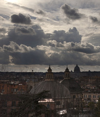 Rome. City landscape. places of Interest. Attractions.