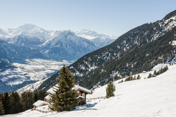 Riederalp, Alpen, Wallis, Alpenregion, Winter, Schweiz