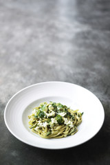 ricotta and herb pasta
