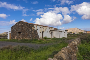 Fototapeta na wymiar Traditional ruin La Oliva Fuerteventura Canary Islands Spain