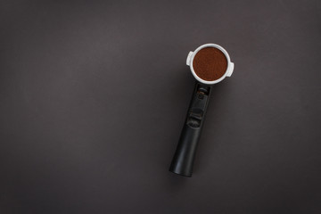 Coffee machine holder