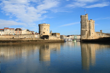 Tours médiévales de La Rochelle, France