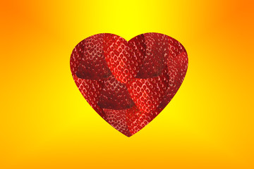strawberry heart