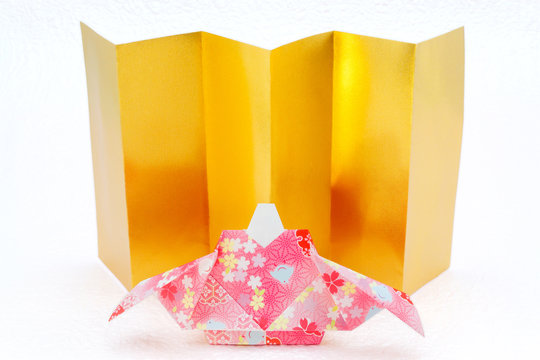 Origami Hina doll Japan