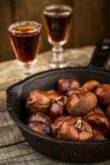 roasted chestnuts