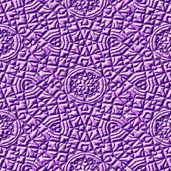 Purple seamless mayan texture