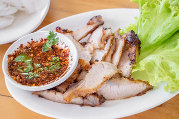Grilled Pork Neck