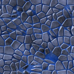 Gray, blue seamless paving texture