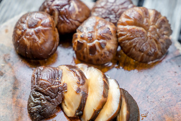 Shiitake mushrooms