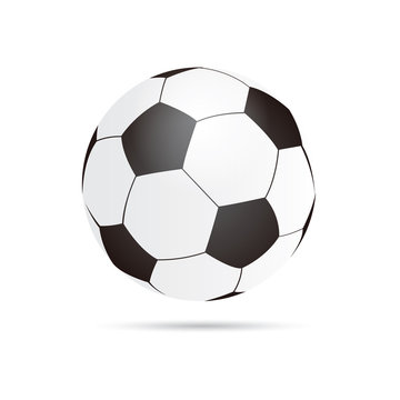 Vector football ball