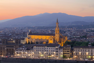 Fototapeta na wymiar Cathedral of Santa Maria del Fiore Florence, Italy