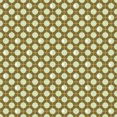 Abstract seamless corpuscular pattern