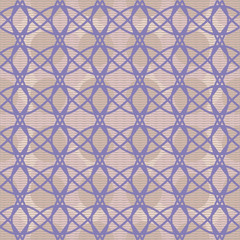 Naklejka premium Elegant seamless pattern of interlacing curves
