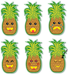 pineapple face