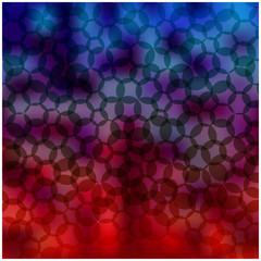abstract vector bubbles background