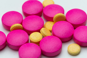 Yellow And Pink Pills