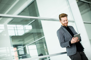 Fototapeta premium Young man in the office