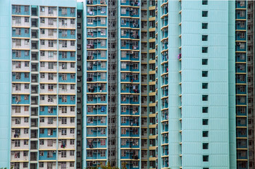 Fototapeta na wymiar Hong Kong Windows