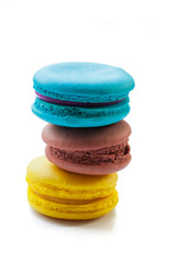 Tasty colorful macaroon