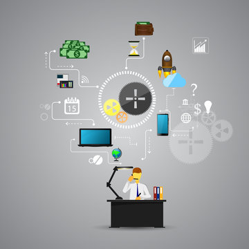 Business  infographics.