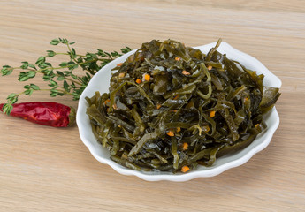 Laminaria salad